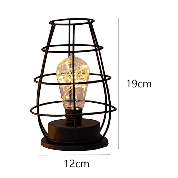 Rött vin form lampa LED lampa vinglas bordslampa metall smidesjärn lampa modern heminredning wine jug