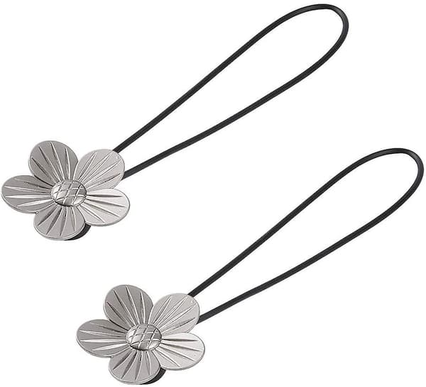 Magnetiske gardinbindere med clips (4 stk.), gardinholdere Style5