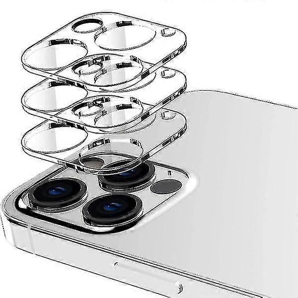 2-pack Linskydd för Iphone 12 Härdat Glas Kamera Transparent