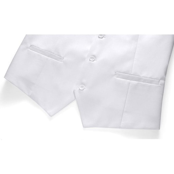 Herre Klassisk Forretningsdrakt Vest, Regular Fit Smokingvest Coffee XL