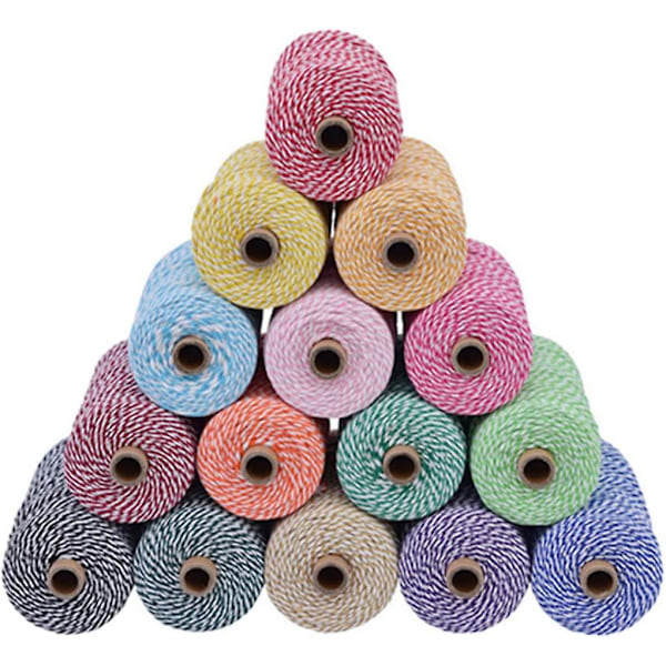 3mm X 109 Yard Mörkgrön Makramé-snöre 100% Naturligt Bomullssnöre Makramé-garn För Vägg Hängande Växt Hängare Hantverk Stickning Och Dekorationsprojekt(
