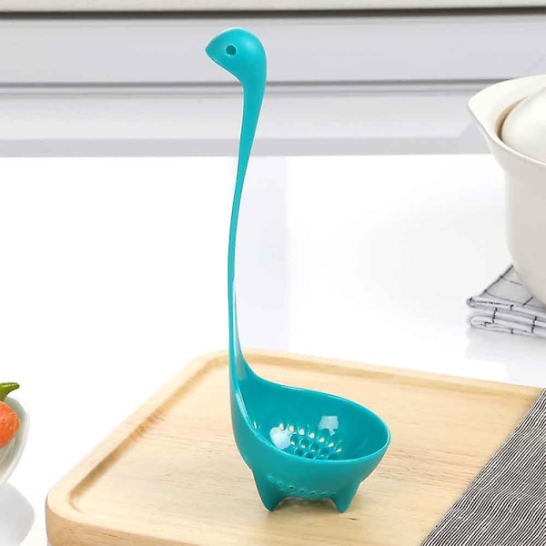Grönsaks- och fruktköksdurkslag, matlagningsredskap, pasta- och nudelsilar för kök, litet köksdurkslag blue