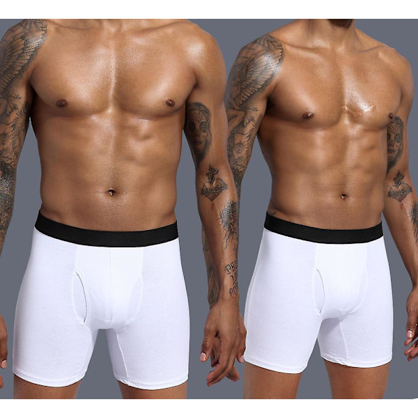 5 st bekväma herr underkläder - Andningsbara boxershorts med fukttransporterande teknologi för alla C 4XL