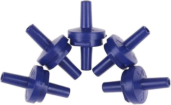 5 st/set Luftpump Envägs Kontrollventil Envägs Kontrollventil Akvarium Fisk Vatten Tank Luftpump