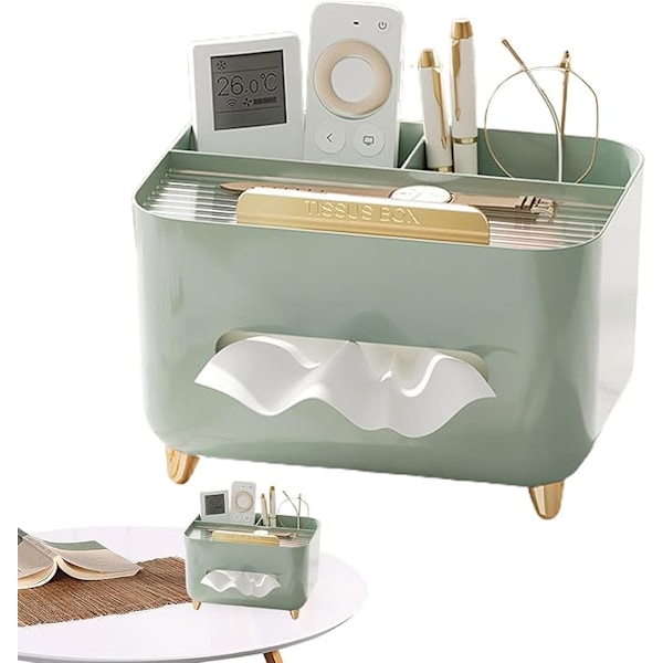Tissue Nattduksbord - Multifunktionell Tissue Storage Box, Modern Tissue Dispenser | Tissue Nattduksbord Organizer