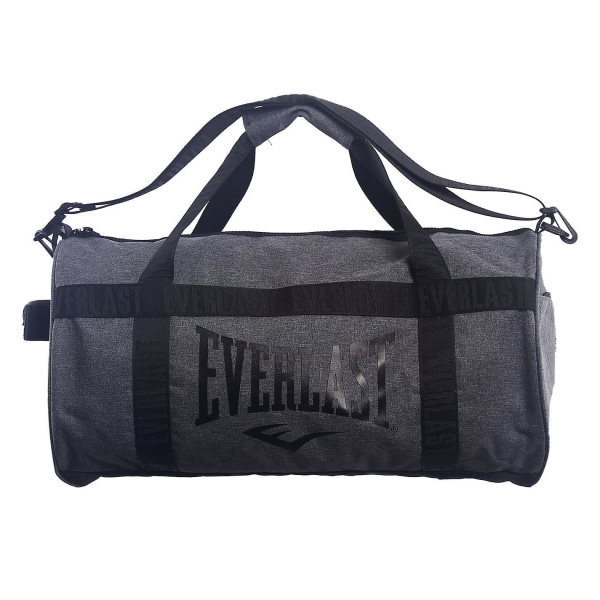 Everlast Barrel Bag Gymsportväska Stort huvudfack Zip Bagage Charcoal/Black One Size