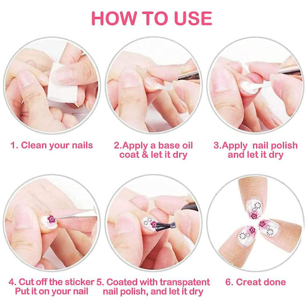 5d tredimensionella präglade nagelkonsttillbehör självhäftande hjärtformade stjärnnaglar konstdesign Diy, 4 ark, 10,5*6cm