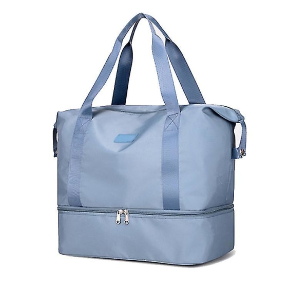 Handbagage Resekappsäck med fodral för resväska Multifunktionell stor Blue