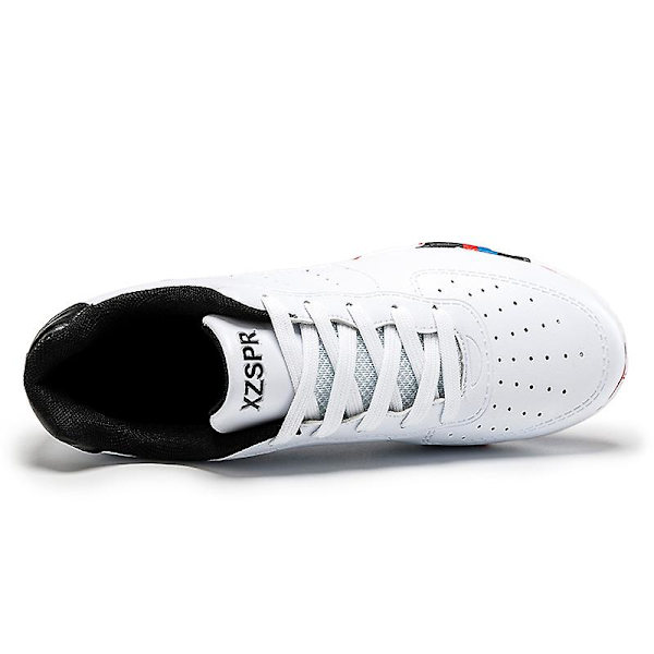 Fotballsko for menn og kvinner, sklisikre fotballsko med knotter, gressfotballsko 3C22026 White 35