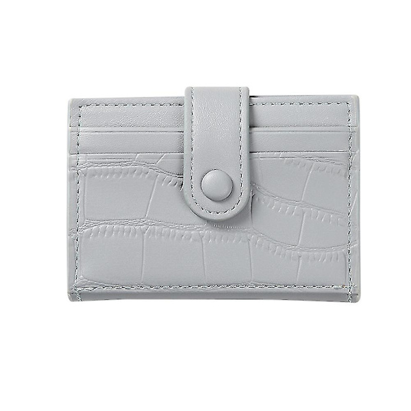 Ultra Slim Plånbok för Kvinnor Fällbar Kortfodral med Multi Card Biofold Short A