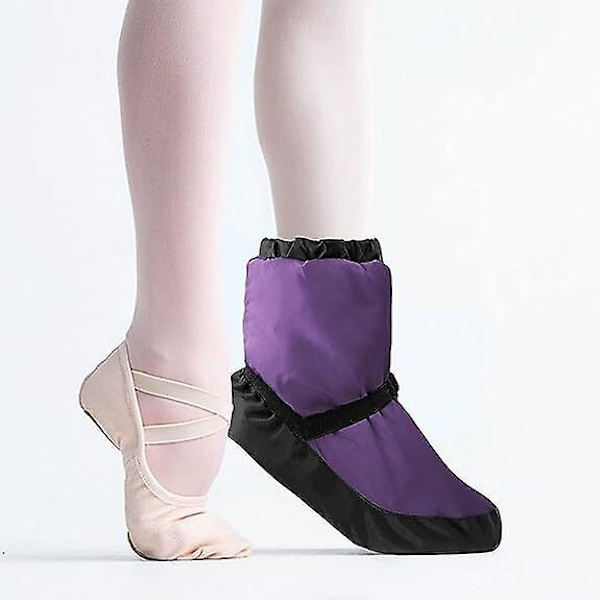 Tanssin lämmittelytossut Naisten balettitossut Purple M