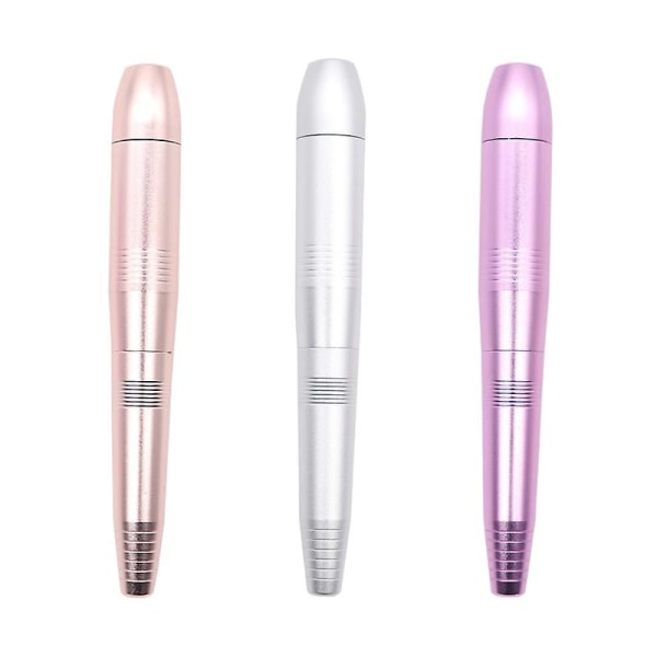 Elektrisk Neglefil Boremaskine Bærbar Manicure Pedicure Maskinsæt Golden