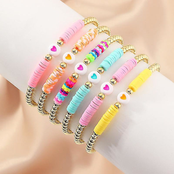 Färgglatt Boho Armband Personligt Mode Skal Armband Charmig Smycken Present Till C 5