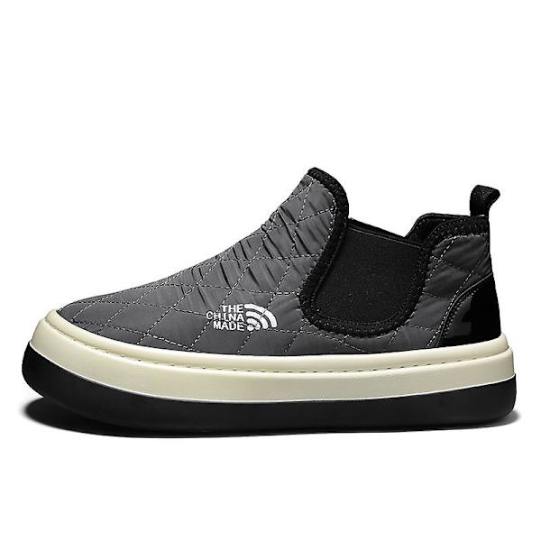 Herre Fritidssko Vinter Hold Varmen Sko Frw898 Gray EU 39