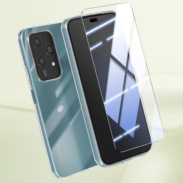 Skyddspaket för Honor 200 Lite Heltäckande skydd, Transparent