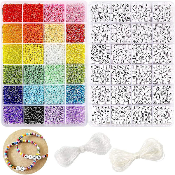 Smykkefremstillingssæt Perler til DIY
