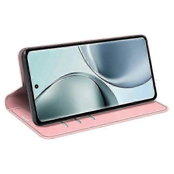 Skinnfodral Plånboksfodral för Realme 14 Pro 5G Pink