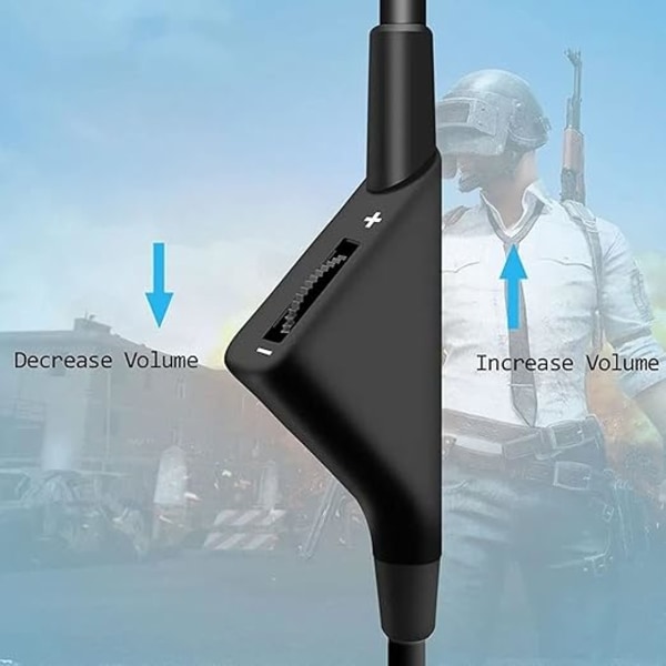 Erstatningslydkabel for spillheadset, 2 m justerbar erstatningskabel, 3D stereo volumkabel for Astro A10 A40 A30