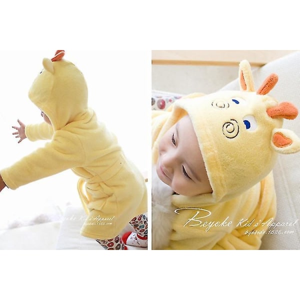 Unisex vauvan pyjamat, pehmoeläimen kasvoilla varustettu yöpaita Grey elephant 110