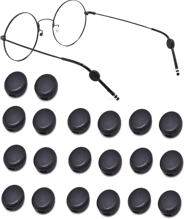 Silikonögonglasögonbågar, Mini Round Eyewear Retainer