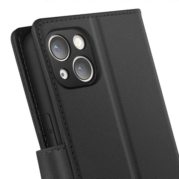 Kotelo iPhone 14:lle, irrotettava kuori, musta