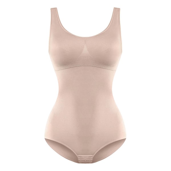 Naisten Saumaton Vartalonmuokkaus Korkea Elastinen Body Alusvaatteet Slim Shaper XL Apricot