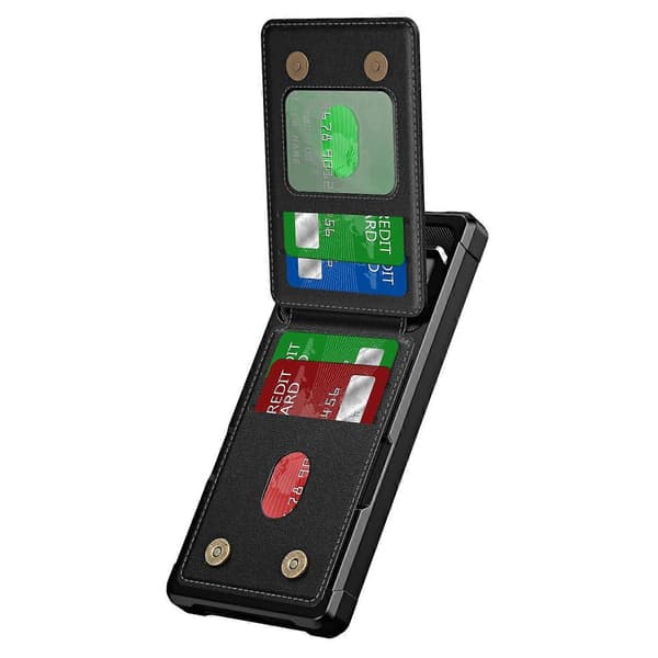 Vertikalt Flip Kortfack Läder Telefonfodral For Google Pixel 7