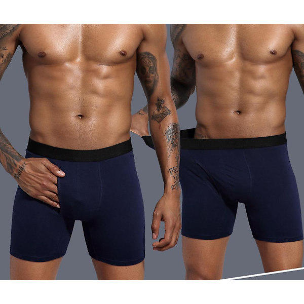 5 st bekväma herr underkläder - Andningsbara boxershorts med fukttransporterande teknologi för alla C 4XL