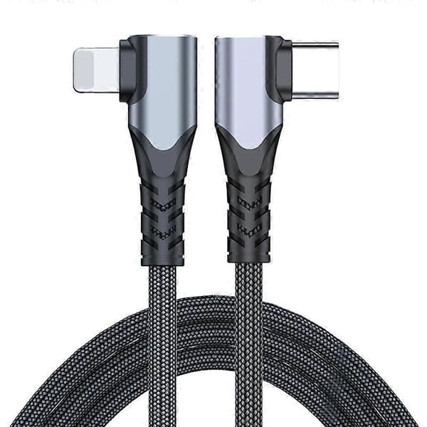 20W USB-C/Type-C till 8-Pin Datakabel, Längd: 2m