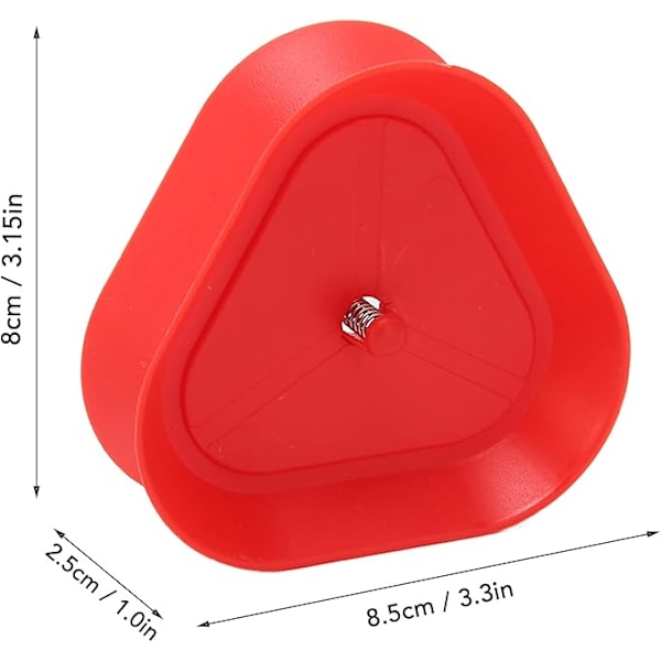 4 St Handsfree Spelkorthållare, 3,15 X 3,3 X 1,0in 4 Färger Triangelformade Kort Spelhållare för Vuxna Barn