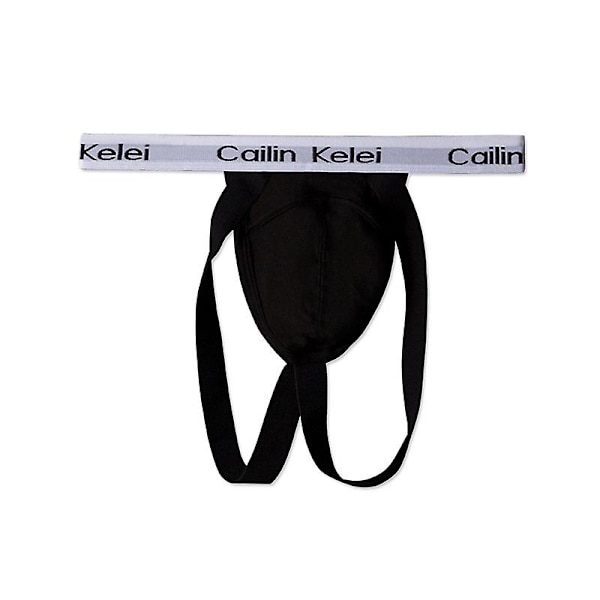 X-sarjan Jockstrap | Miesten alusvaatteet | Miesten Jockstrap Modal Stringit Kapea Matala Vyötärö Bikini T Seksikkäät Pikkuhousut black L