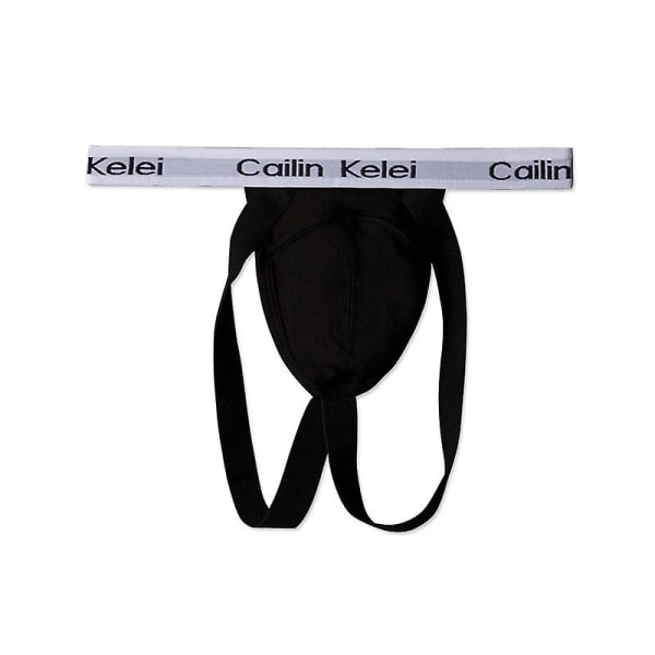 X-sarjan Jockstrap | Miesten alusvaatteet | Miesten Jockstrap Modal Stringit Kapea Matala Vyötärö Bikini T Seksikkäät Pikkuhousut black M