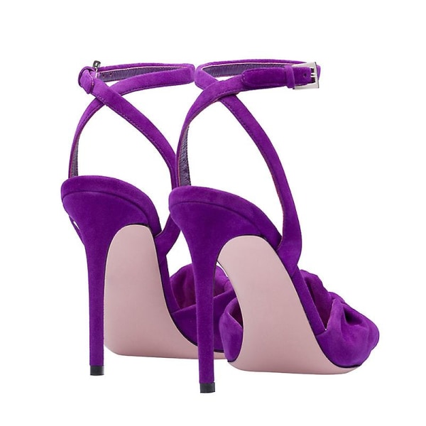Naisten Karrie Korkeakorkoiset Stiletto-Pump-Sandaalit Purple 41