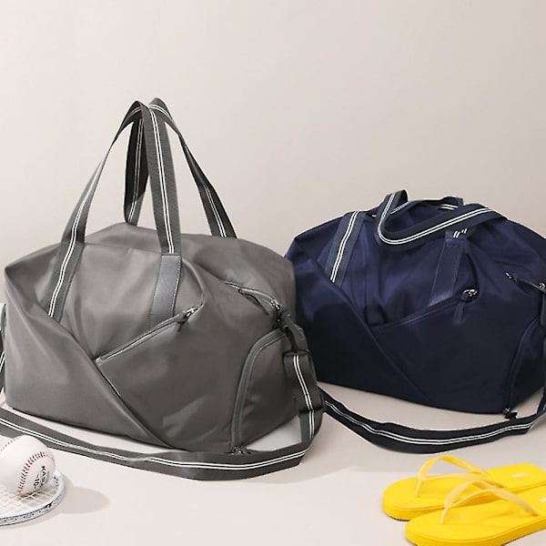 Sporty Reisepose Arbeidsbesparende Duffelbag Forsterket Skulderveske Red