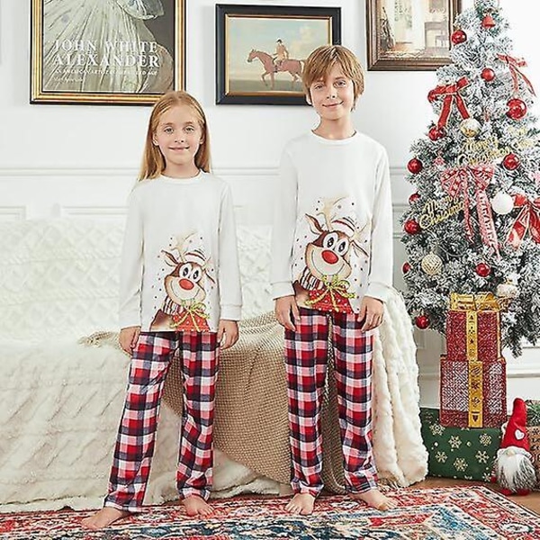 Julepyjamas for hele familien - Matchende sett for jul 8T
