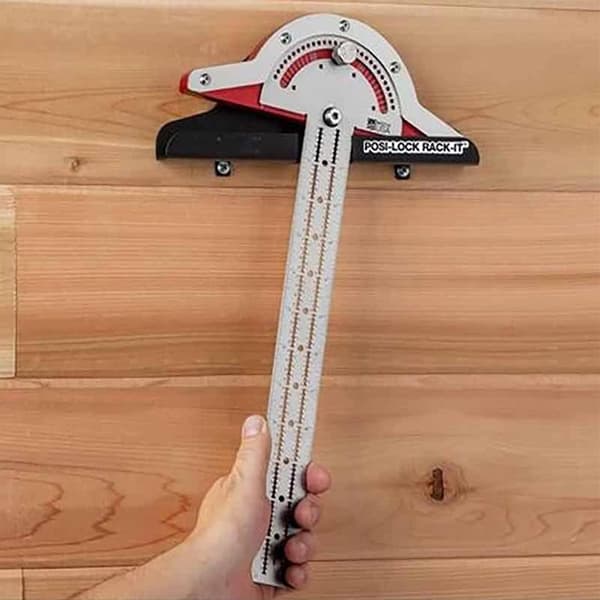 Ultra Precision Marker Ruler Square T-scribe Mätverktyg (storlek: 10\")