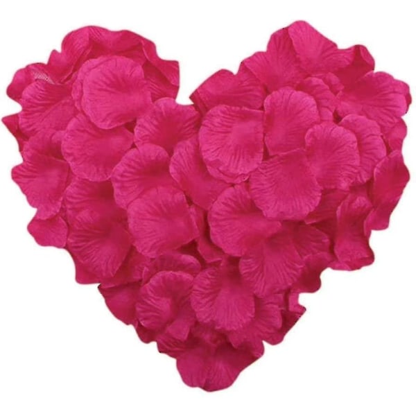 1000 stk. Kunstige Silkeblader Roseblader Dekorasjon Bryllupsfest.rose