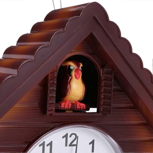 Træhåndværk Udskæring Stue Vægur Timer Alarm