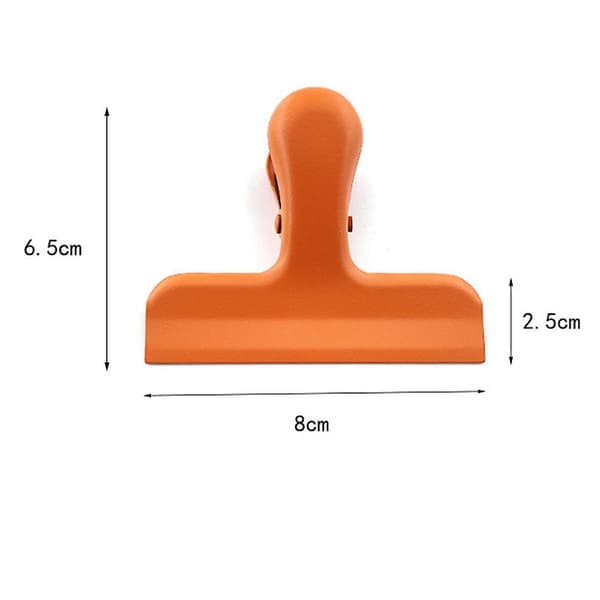 Croc Jaws Chip Tang. Rustfrit stål. 7,6 cm - Pakke med 4, Multicolor