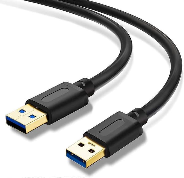 Høykvalitets splitter ny USB 3.0 hann til hann-kabel 0,9m, USB til USB-kabel med