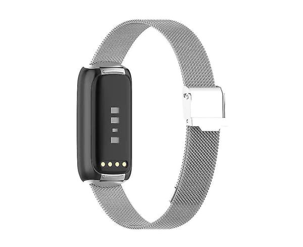 Til Fitbit Luxe Clip-on Metal Urrem