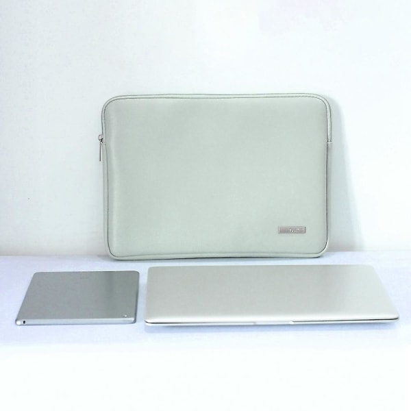 För MacBook Pro 11" 12" 14" case , stor anti-scratch PU-läder bärbar PC-fodral Pink For 11 inch Laptop