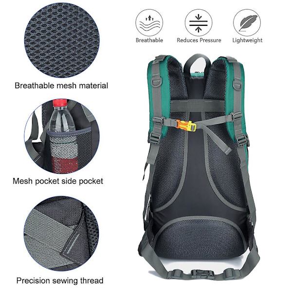 Bergsklättringsväska Vandringsväska Stor Utomhus Sport Ryggsäck blue style1