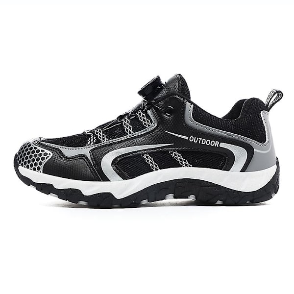 Dame Vandresko Lavsko Sneakers For Utendørs Sti Vandring Trekking Gåing 3D232 Black EU 40