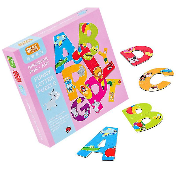 1 Set Magnetiska Pussel Pedagogisk Leksak Pussel Leksak För Barn Tidig Utbildning