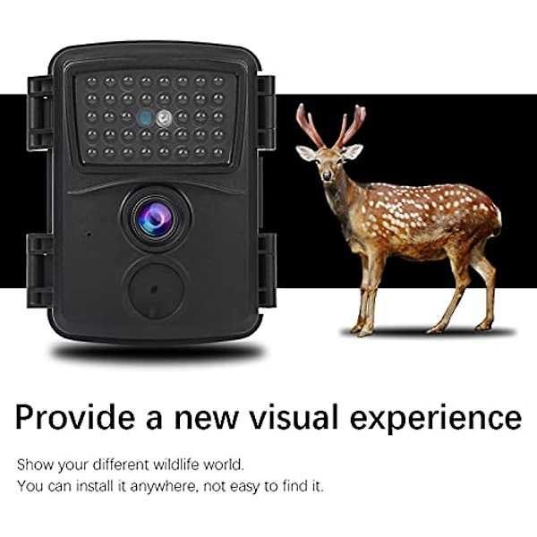Spårkamera 1080p 12mp Högupplöst Jakt Kamera Infraröd Kamera Videokamera Med Nattseende