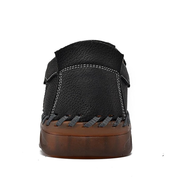 Herr Casual Skor Läder Loafers 3038 Black EU 38
