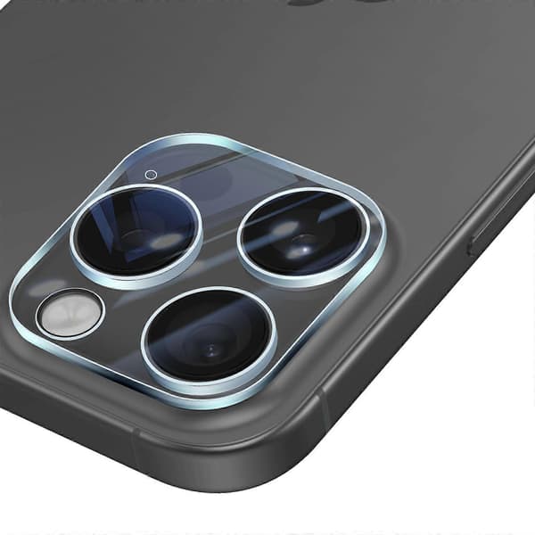Härdat Glas Kamera för iPhone 16 Pro Max Hårdhet 9H Anti-repa, Transparent