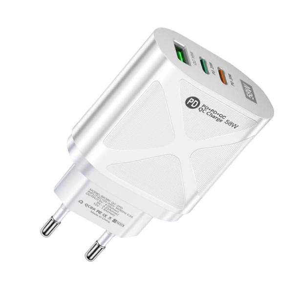 Sector Charger 20W USB Quickcharge 3.0 / Power Delivery USB Type-C White