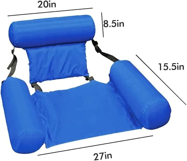 Badeleker Voksen, Oppblåsbar Badeleke Lounger, Badestol Badeleker Svømmebasseng Badeleker For Voksne, Vannhengekøye Badeleke For Strand